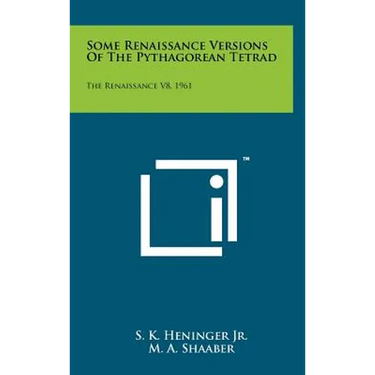 Some Renaissance Versions of the Pythagorean Tetrad: The Renaissance V8, 1961