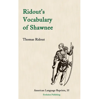 Ridout's Vocabulary of Shawnee