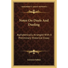 Notes On Duels And Dueling: Alphabetically Arranged With A Preliminary Historical Essay