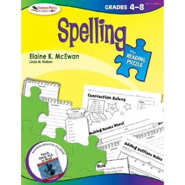 The Reading Puzzle: Spelling, Grades 4-8
