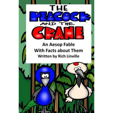 The Peacock and the Crane An Aesop Fable With Facts about Them