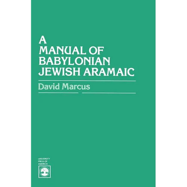 A Manual of Babylonian Jewish Aramaic