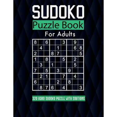 Sudoko PUZZLE FOR ADULT: 320 Extremely Hard Sudoko Puzzle Book, Solutions are included.: sudoko puzzle book for adults large print: 8,5*11 in,1