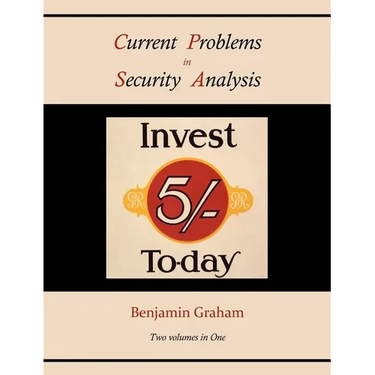Current Problems in Security Analysis (Two volumes in One)