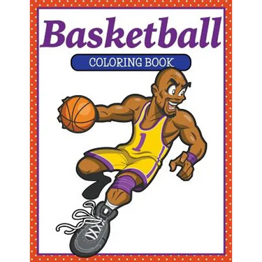 Basketball Coloring Book