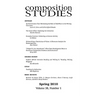 Composition Studies 38.1 (Spring 2010)