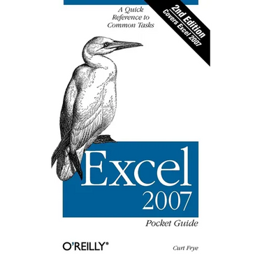 Excel 2007 Pocket Guide: A Quick Reference to Common Tasks