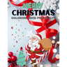 Merry Christmas Coloring Book for Adults: Beautiful Holiday Designs With Easy 100 pages interior