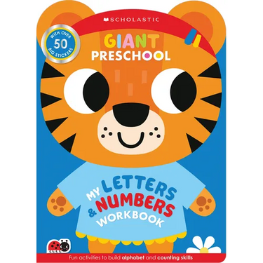 Giant Preschool: My Alphabet and Counting Workbook (Scholastic Early Learners)