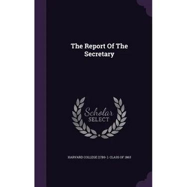 The Report Of The Secretary