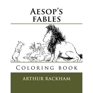 Aesop's fables: Coloring book