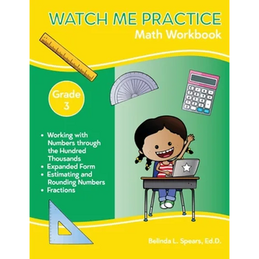 Watch Me Practice Grade 3 Math Workbook