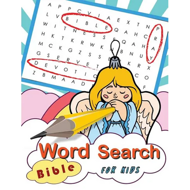 Word Search Bible for Kids: Word Search Books for Kids Ages 6-8