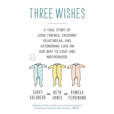 Three Wishes: A True Story of Good Friends, Crushing Heartbreak, and Astonishing Luck on Our Way to Love and Motherhood