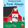 Word Search Puzzles Farm Animals: For kids and Adults Large Print