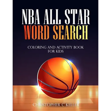 NBA All Star Word Search: Coloring and Activity Book for Kids