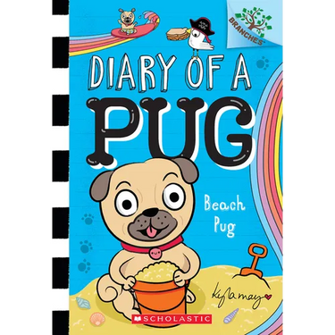 Beach Pug: A Branches Book (Diary of a Pug #10)