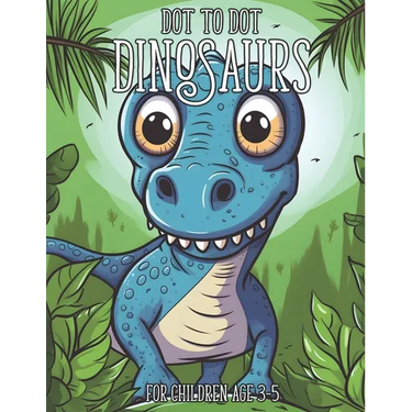 Dot to Dot Dinosaurs: 1-20 Dot to Dot Books for Children Age 3-5