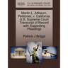 Martin L. Altbaum, Petitioner, V. California. U.S. Supreme Court Transcript of Record with Supporting Pleadings