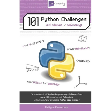 101 Python Challenges: With Solutions / Code Listings