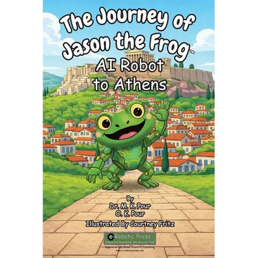 The Journey of Jason the Frog(TM) AI Robot to Athens