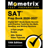 SAT Prep Book 2026-2027 - 3 Full-Length Exams, 200+ Online Video Tutorials, Digital SAT Study Guide Secrets with Practice Tests for the Math, Reading,