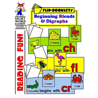 Beginning Blends and Digraphs: Flip Booklets