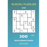 Suguru Puzzles - 200 Hard to Master Puzzles 6x6 vol.8