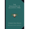 The Philosophy Of Accounts (1908)