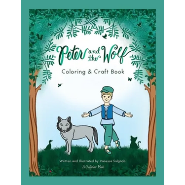 Peter and the Wolf Coloring & Craft Book