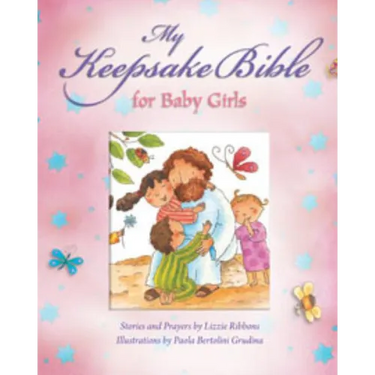 My Baby Keepsake Bible for Baby Girls