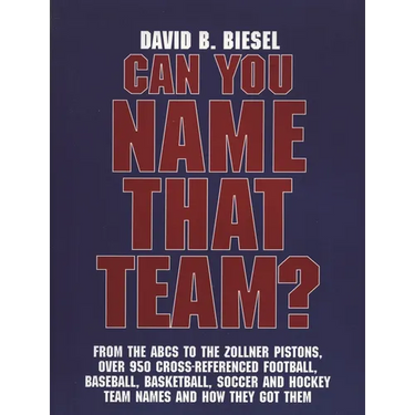 Can You Name that Team?: A Guide to Professional Baseball, Football, Soccer, Hockey, and Basketball Teams and Leagues