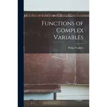 Functions of Complex Variables