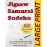 Jigsaw Samurai Sudoku: 500 Easy to Hard Jigsaw Sudoku Puzzles Overlapping into 100 Samurai Style