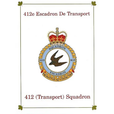 412e Escadron de Transport: 412 (Transport) Squadron