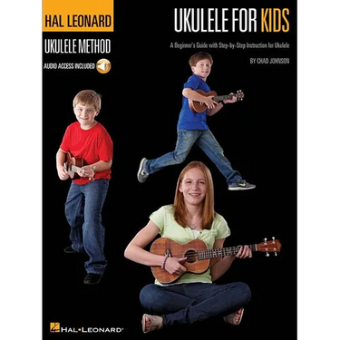 Ukulele for Kids - Hal Leonard Ukulele Method Beginner's Guide with Step-By-Step Instruction Fun Songs and Online Audio Tracks Learn Ukulele Fast