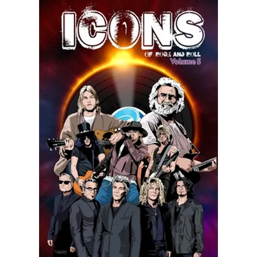 Icons of Rock 5: Jerry Garcia, Guns N' Roses, Bon Jovi and Kurt Cobain
