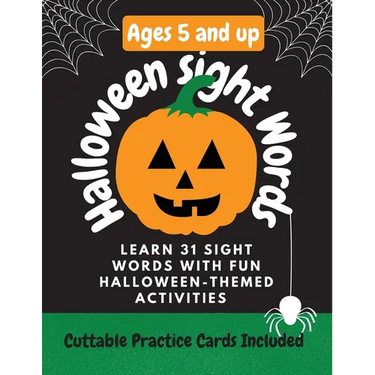 Halloween Sight Words: Learn 31 Sight Words by doing Fun Halloween-Themed Activities!