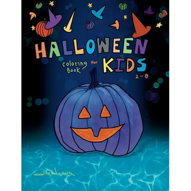 Halloween Coloring Book For Kids 2-8