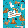 Sloth Llama Coloring Book: Large Kawaii Llama Alpaca and Slow Sloth Activity Book for Kids - Cute & Funny Sloth and Llama Gifts for Girls who Lov
