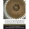 Contract Pricing: DOD Management of Contractors With High-Risk Cost-Estimating Systems: NSIAD-94-153