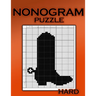 Nonogram Puzzle Hard: Hanjie Puzzle Books for Adults, Picross Book, Japanese Crossword, Gift for Brain Teaser Lovers