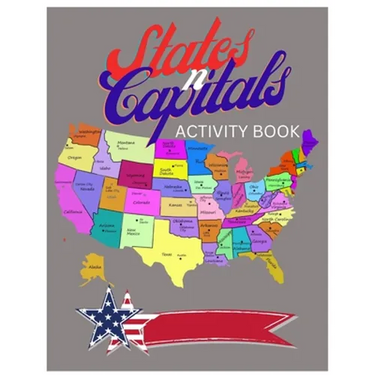 States and Capitals Activity Book