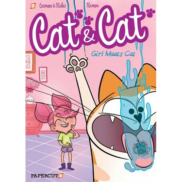 Cat and Cat: Girl Meets Cat