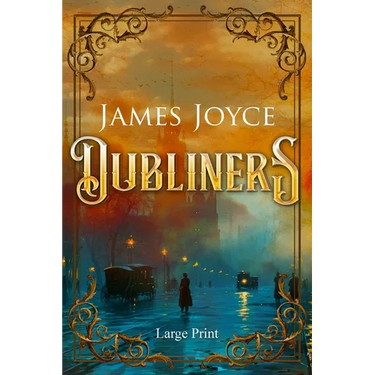 Dubliners (Large Print, Annotated): Large Print Edition