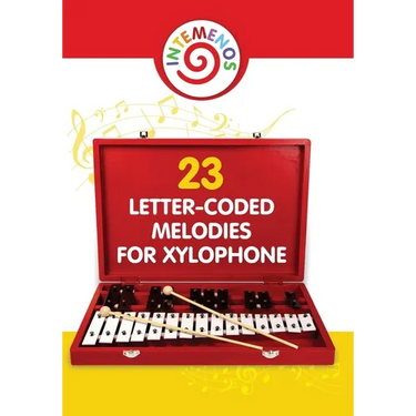 23 Letter-Coded Melodies for Xylophone: 23 Letter-Coded Xylophone Sheet Music for Beginner