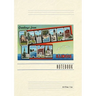Vintage Lined Notebook Greetings from Crystal Lake, Illinois