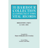 Barbour Collection of Connecticut Town Vital Records. Volume 26: Middletown - Part I, A-J 1651-1854