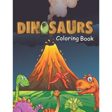 Dinosaurs Coloring Book: The Best Gift for Boys & Girls, Ages 4-8