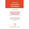 Annual Review of Gerontology and Geriatrics, Volume 14, 1994: Focus on Assessment Techniques